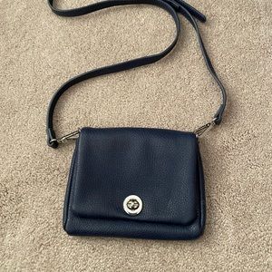 Small Blue Charming Charlie Crossbody Purse